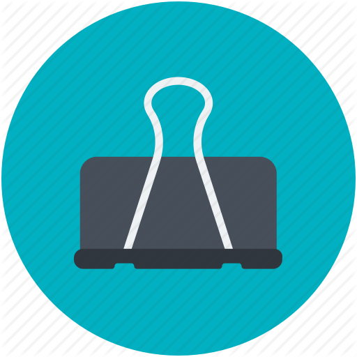 Binder Clip, Bulldog Clip, Clip, Grip Clip, Office Clip Icon