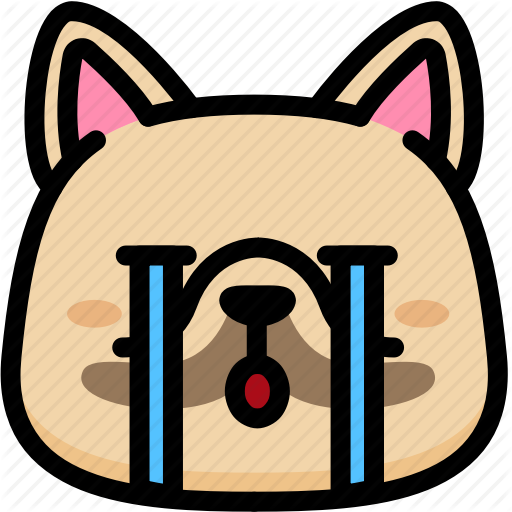 Cry, Emoji, Emotion, Expression, Face, Feeling, French Bulldog Icon