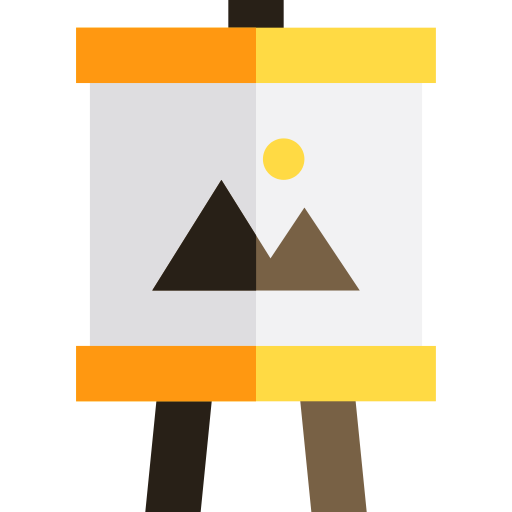 Easel Canvas Png Icon