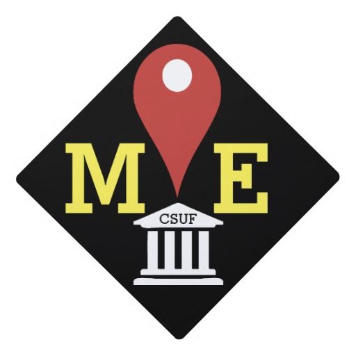 Funny Map Icon Graduation Cap Topper Personalize With Your Own