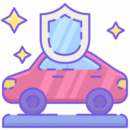 Car Wash, Coating, Glass, Glass Coating Icon