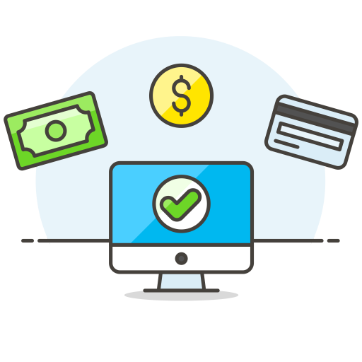 Monitor Cash Credit Card Icon Streamline Ux Free Iconset