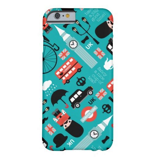 London Travel Icon Retro Illustration Barely There Iphone Case