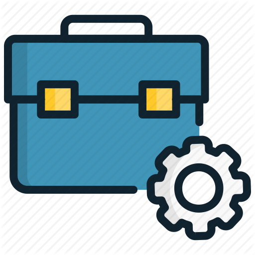 Bag, Business, Case, Management, Office, Setting, Strategic Icon