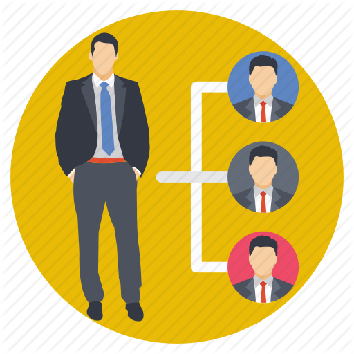 Administrator, Ceo, Manager, Supervisor, Team Lead Icon