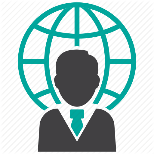 Ceo, Globe, Leader Icon