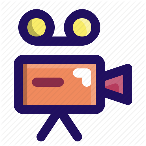 Camera, Cinema, Film, Movie, Shooting, Video Icon
