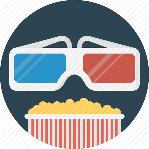 Cinema, Movie, Popcorn Icon