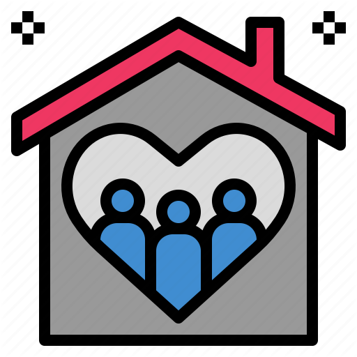 Clan, Family, House, Love, Snug Icon