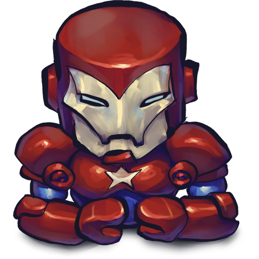 Comics Ironman Patriot Icon Ultrabuuf Iconset Mattahan