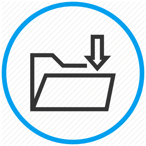Download File, Downloads, Inbox, Local Storage, Save, Storage Icon