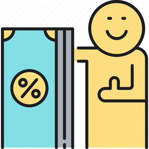 Commissions, Discount, Voucher Icon