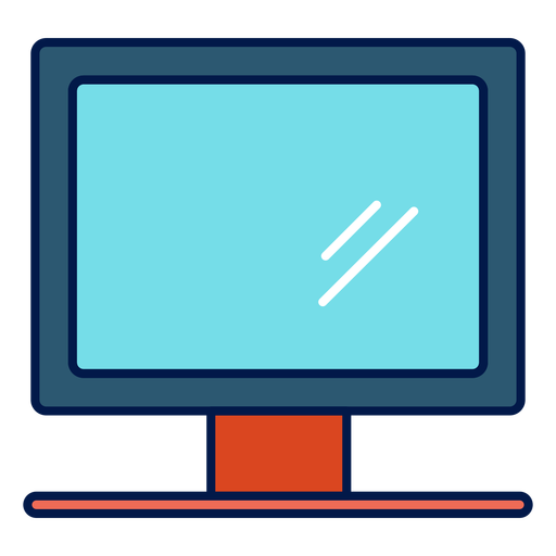 Computer Monitor School Icon
