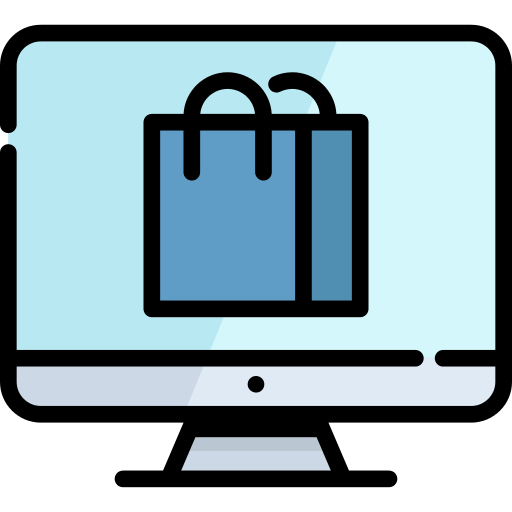Monitor Shopping Bag Png Icon