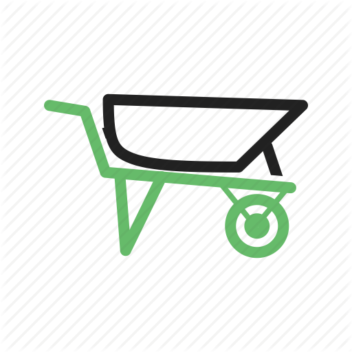 Concrete, Construction, Loader, People, Trolley, Worker Icon