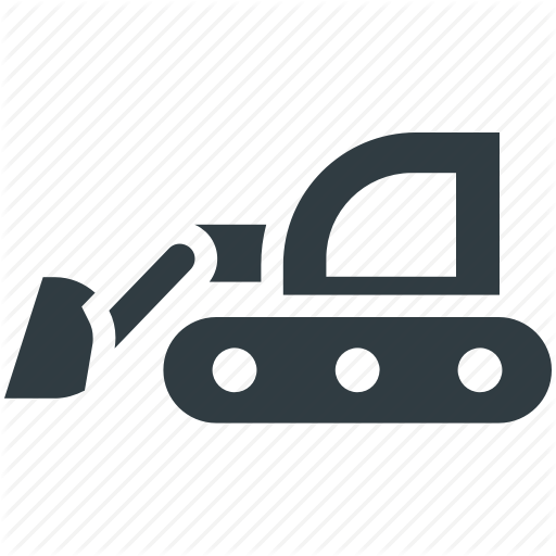 Concrete Bulldozer, Construction, Crane, Lifter, Lifting Machine Icon