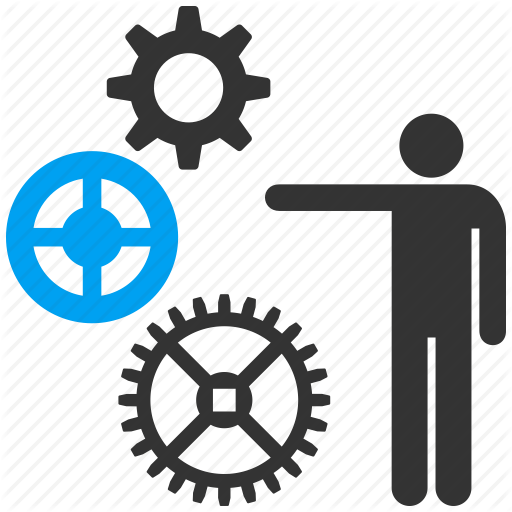 Business, Construction, Factory, Gear, Settings, Tools, Work Icon