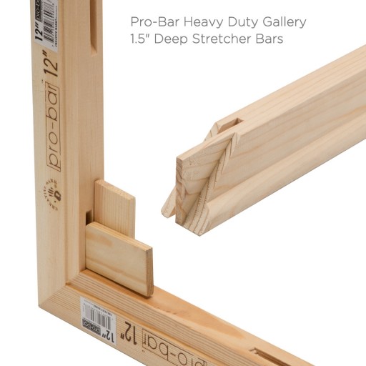 Pro Bar Heavy Duty Gallery Deep Stretcher Bars