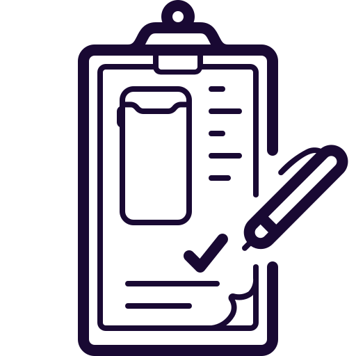 Bill, Contract, Cost, Document, Mobile, Receipt, Service Icon Free