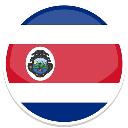 Costa, Rica Icon Free Of Round World Flags Icons