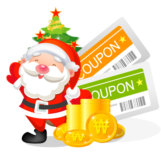 Christmas Coupons Icon Santa Iconset Mid Nights