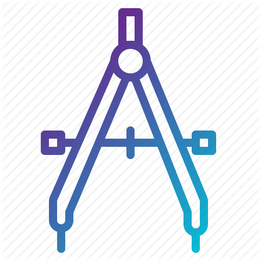 Compass, Craft, Geometric, Tools Icon