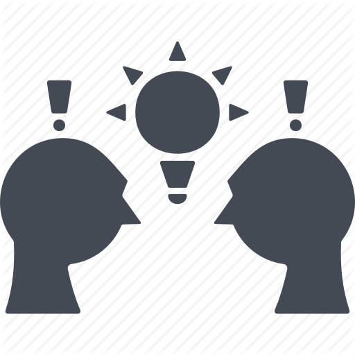 Creativ Team, Creative, Idea, Thinking Icon