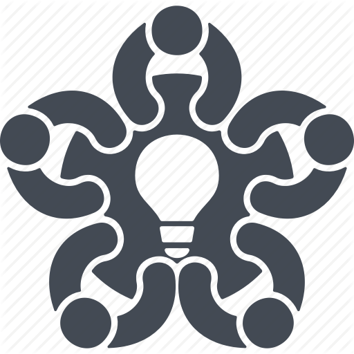 Creativ Team, Creative Process, Discussion, Meeting, Table Icon