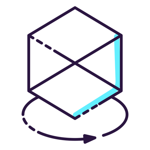 Augmented Reality Cube Icon