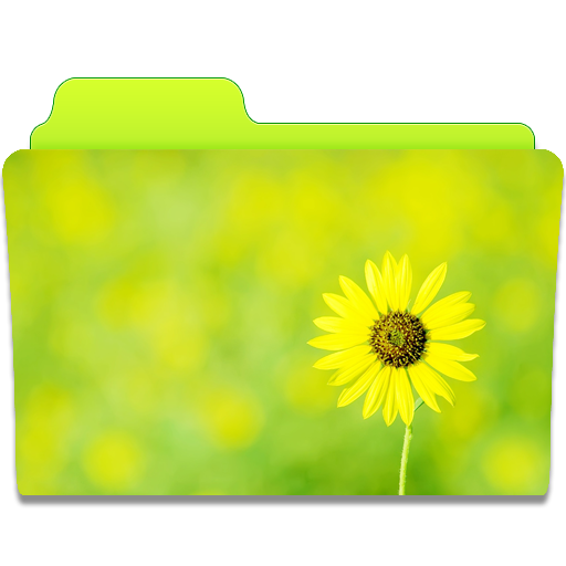 Folder Sunflower Icon Cute Folders Iconset Anabella Falivene