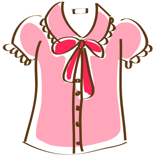 Cute Pink Shirt Icon Free Icons Download