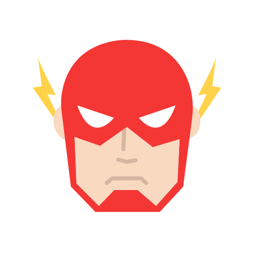 Dc Character, Speedster, Super Hero, The Flash Icon