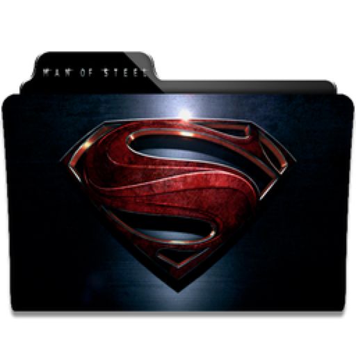 Man Of Steel Folder Icon