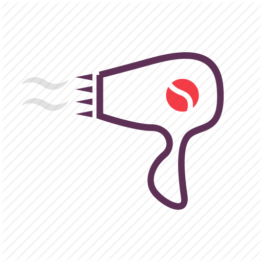 Hair Dryer, Home Appliances, Secador De Cabelo Icon