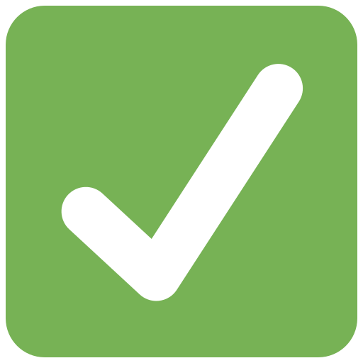 White Heavy Check Mark Emoji Meaning With Pictures From A To Z