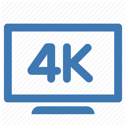 Hd, Screen, Television, Tv, Ultra, Very High Definition Icon