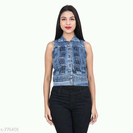 Trendy Denim Jacket For Women