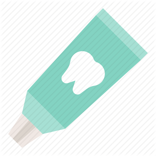Dental, Dental Glue, Dentist, Healthcare, Tooth, Toothpaste, Tube Icon