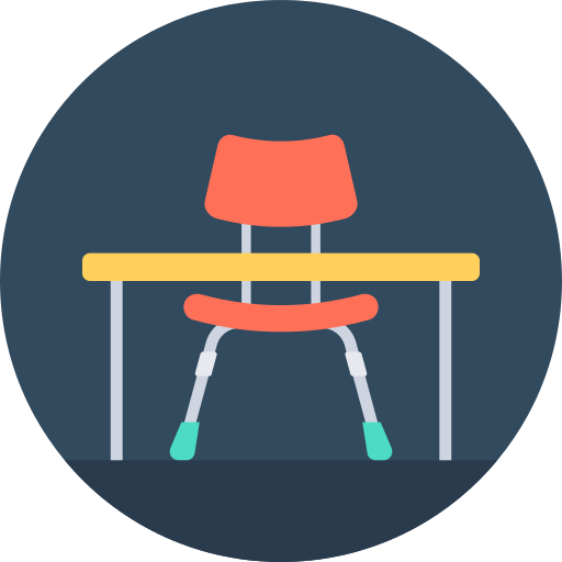 Desk Classroom Png Icon