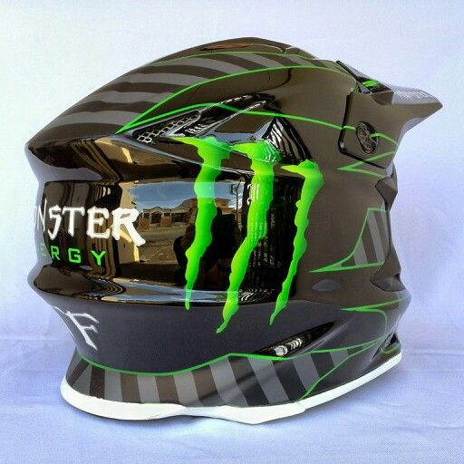 Shoei Monster Energy Design
