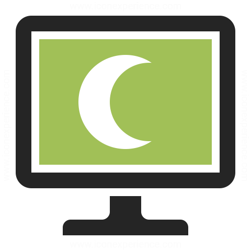 Monitor Sleep Icon Iconexperience