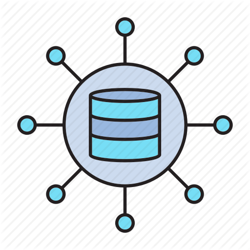 Database, Distribution, Network, Share Icon