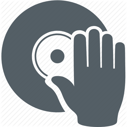 Dj, Hand, Media, Music, Sound, Vinyl Icon