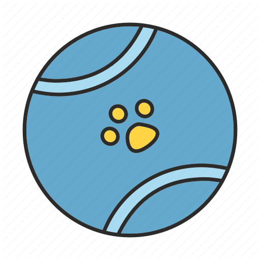 Accessory, Ball, Dog, Pet, Play, Puppy, Toy Icon