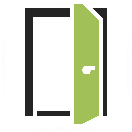 Door Open Icon Iconexperience