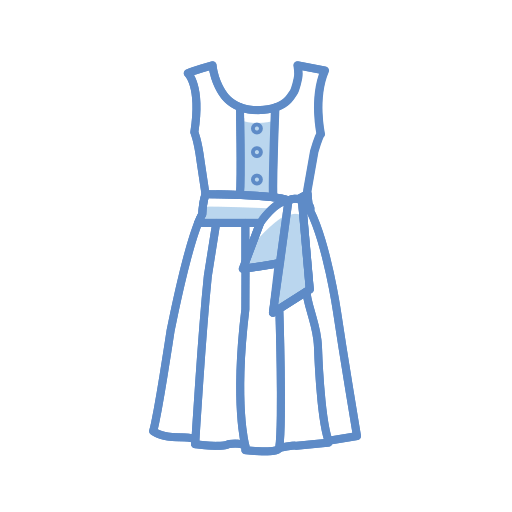 Tunic, Dress Icon Free Of Clothing Icons Stroke Color