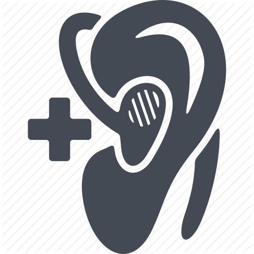 An Ear, Apparatus, Disabled, Hearing Aid Icon