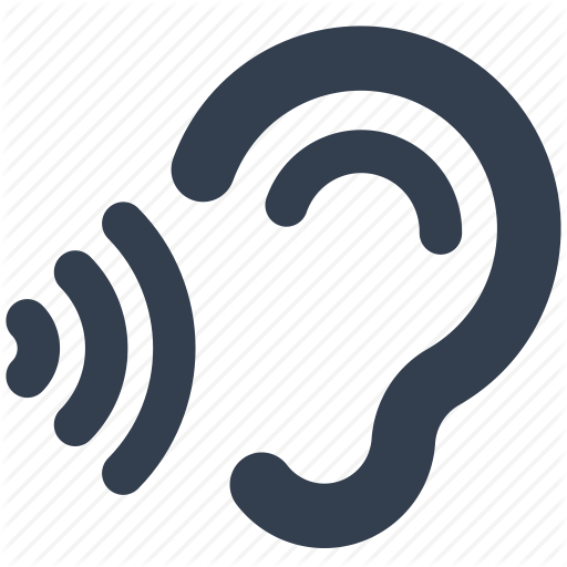 Communication, Ear, Hear, Information Icon