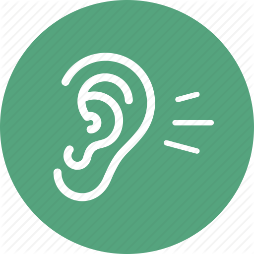 Ear, Hearing, Otology Icon