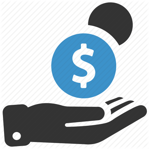 Business, Dollar, Earnings, Finance, Hand, Money, Savings Icon